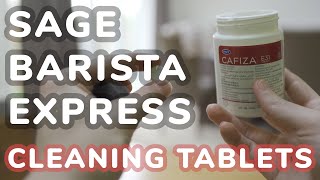 Sage Cleaning Tablets  Cheaper Sage Barista Express Cleaning Coffee Machine [upl. by Slemmer]