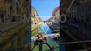 Navigli di Milano ➡️ Travel in Milan Italy travel milan explore [upl. by Ial]