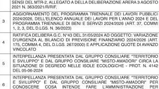 Audio Consiglio 13 Giugno 2024 San Colombano Certenoli GE [upl. by Ekal]