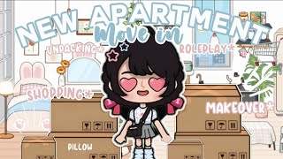 Miga World New Apartment Move In 🛒📦✨️💗 [upl. by Scribner554]