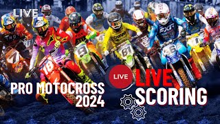 Pro Motocross 2024 Live Timing amp Scoring  High Point National Round 4  motocross [upl. by Tallia]