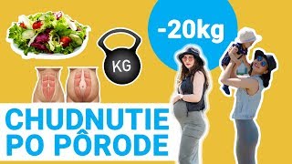 SCHUDLA SOM 20KG  SPÄŤ DO FORMY PO PÔRODE [upl. by Naraj790]