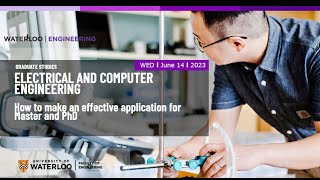 Master’s and PhD Electrical and Computer Engineering University of Waterloo [upl. by Volpe]