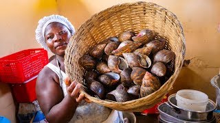 The Ultimate GHANA STREET FOOD TOUR  Jamestown WEST AFRICAN FOOD in Accra Ghana [upl. by Rehpotsirhcnhoj]