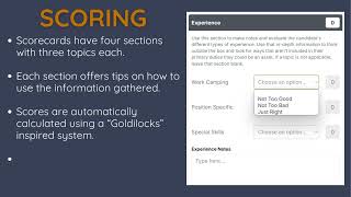 Scorecards by Work Camping Made Easy [upl. by Yrruc]