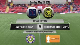 inspiresport SYFA U13s Cup Final Cove Youth FC 2005s v Hutchison Vale 2005s [upl. by Chatav370]