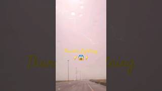 Thunder⚡️Lightning 🌩 Captured on the go😱 dubai trending viral youtubeshorts shorts uae floods [upl. by Eboj979]