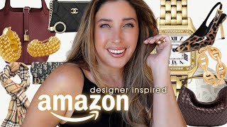 AMAZON UNBELIEVABLE FALL FASHION TRENDS made EASY with these AMAZON DESIGNER INSPIRED Finds [upl. by Aynek415]