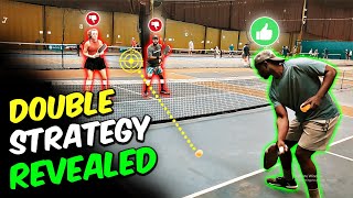 Mastering The Pickleball Doubles Strategy In 3 Steps [upl. by Notlrac]