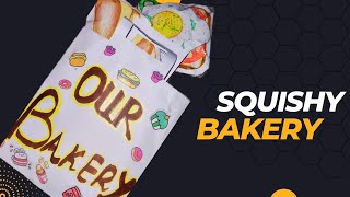 Squishy Yummy Bakery 🤗😍  Paper Squishy Fun  Easy Paper Craft [upl. by Ayekel]