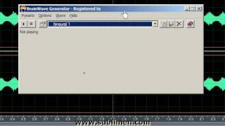 Brainwave Generator BwGen08 Binaural  Monaural Beat [upl. by Mckenna]