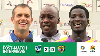 Medeama SC 2  0 Accra Hearts of Oak  Postmatch Interviews  Ghana Premier League  MD 25 [upl. by Gino]