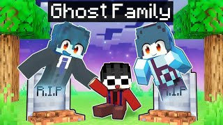 Adopted By GHOSTS In Minecraft [upl. by Eelyk]