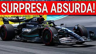 SURPRESA ABSURDA GRANDE SUPRESA PEGA PILOTO DE DESPREPARADO  MERCEDES F1 [upl. by Ardis]