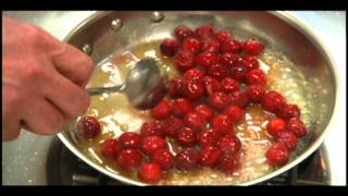 How to Make Cherries Jubilee [upl. by Eanat]