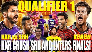 𝐊𝐊𝐑 𝐄𝐍𝐓𝐄𝐑𝐒 𝐅𝐈𝐍𝐀𝐋𝐒 IPL Kolkata Knight Riders vs Sunrisers Hyderabad Review  KKRvsSRH  Pdoggspeaks [upl. by Rodgiva]