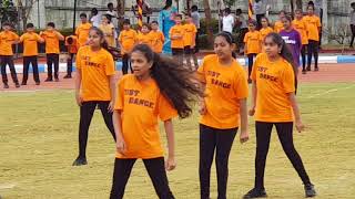 Poojitha at kumarans annual sports meet 2017 [upl. by Enelcaj]