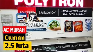 REVIEW AC 12 PK POLYTRON PAC 05VH DELUXE 2 Ac Murah Terbaik 2023 [upl. by Bathelda]