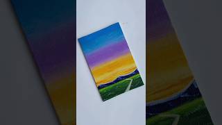 acrylic painting for beginners shorts youtubeshorts viralshorts art CrafterAditi [upl. by Ydde]