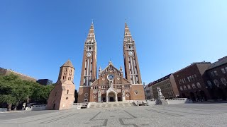 SZEGED H A Fogadalmi templom Szent Teréz és Magyarok Nagyasszonya harangja [upl. by Attenrad]