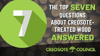 Creosote as a Wood Preservative in Infrastructure The Most Frequently Asked Questions [upl. by Aksehcnarf]