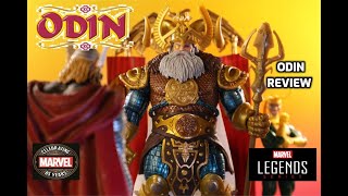 Marvel Legends Odin Unboxing amp Review marvelegends odin thor marvelcomics allfather [upl. by Name533]