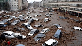 Germany is sinking Evacuation of the population even more floods hit cities [upl. by Namurt]