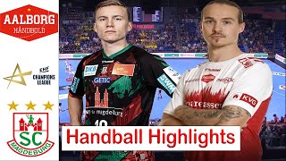 Aalborg Håndbold 🆚 Sc Magdeburg Handball Highlights EHF Champions League 2024 [upl. by Ramraj]