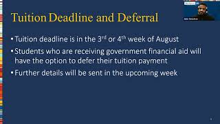 Financial Aid Webinar  Fall 2024 intake [upl. by Aehsal887]