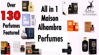 Maison Alhambra Perfumes  130 Maison Alhambra Affordable Perfumes  My Perfume Collection [upl. by Beuthel]