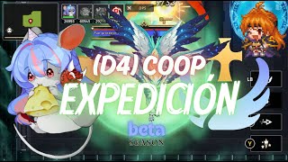 COOP EXPEDICIÓN Reto Andras en D4 HEAL Guardian Tales guardiantales ガーディアンテイルズ [upl. by Ciredec750]