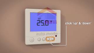 Prowarm™  How To Use The ProDigital™ Thermostat  Available at BuyBrandTools com [upl. by Lamee6]