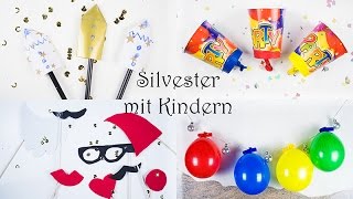 Silvester mit Kindern 4 tolle Ideen für SilvesterParty  Mama Kreativ [upl. by Herzberg]