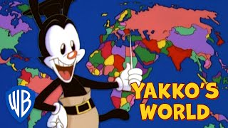 Animaniacs SINGALONG 🎤  Yakko’s World  WB Kids [upl. by Milton899]