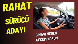 RAHATLIKTAN EHLİYET ALAMAYAN SÜRÜCÜ ADAYI  3 SINAV [upl. by Theodosia256]