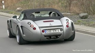 Wiesmann GT MF5 Roadster  Twin Turbocharged V8 Sounds [upl. by Enitsyrk]