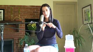 ASMR  Humira Injection for Ankylosing Spondylitis amp Crohns Disease [upl. by Tessy938]