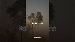 Pind Kulvir jhinjer Punjabi song whatsapp status [upl. by Treblig385]