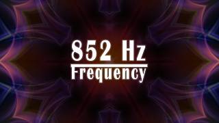 852 Hz Solfeggio Frequency  Pure Tone [upl. by Aneetak231]