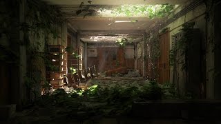 Making of ruined Hallway 3ds max tutorial final part [upl. by Kwapong534]