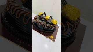 Chocolate drip cake design 😋😋 shorts ytshorts shortsfeed youtube youtuber trending cake [upl. by Penhall]