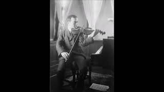 Huberman Schultze Tchaikovsky  Melodie in E flat Op423（1929） [upl. by Bryn117]