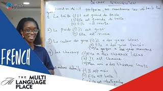 Comment décrire quelquun How to describe a person  FRENCH LESSON 20 [upl. by Lavina162]