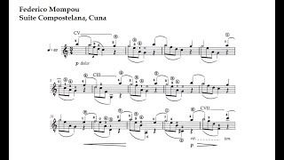 F Mompou Suite Compostelana Cuna [upl. by Enaira784]