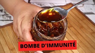 Recette De « Bombe D’Immunité » Pour Nettoyer Les Poumons Et Arrêter De Tousser [upl. by Maribel439]