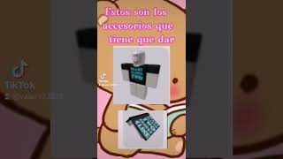 Cómo conseguir accesorios gratis en roblox el juego se llama ready playera two [upl. by Wong937]