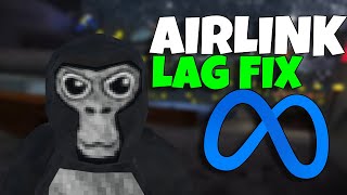 HOW TO GET LESS LAG IN AIRLINK  Gorilla Tag [upl. by Shirleen]