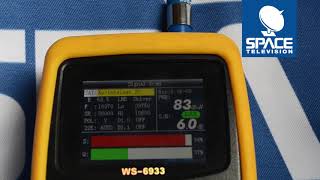 Satlink WS6933 Satellite Finder Meter Unboxing amp Review  How to use satellite finder [upl. by Dihahs880]