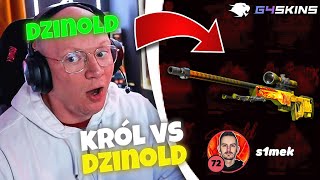 🔥 KRÓL VS DZINOLD ZA 16000ZL 💸 G4SKINS [upl. by Boyes]