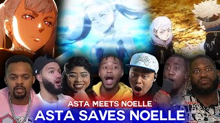 Asta meets Noelle  Black Clover Ep 7 Reaction Highlights [upl. by Bron]